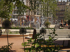 Place Bellecour a Lyon..!