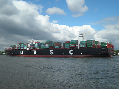 Containerschiff   AL  RIFFA