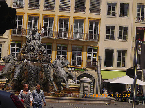 Place des terreaux..!