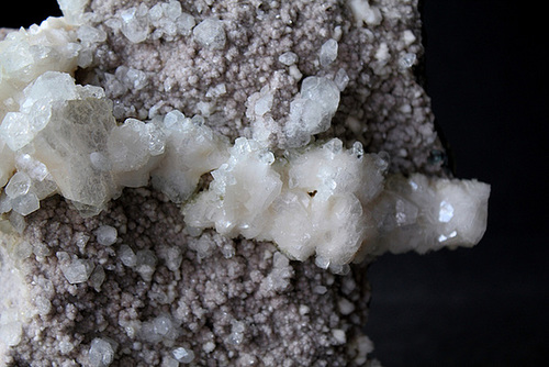 Apophyllite blanche et rose  (2)