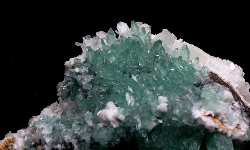 Apophyllite vert-bleu