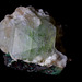 Apophyllite verte avec fantôme