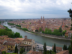 Vérone, panorama.