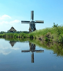 Wasserschöpfmühle Agnes in Bedekaspel, Südbrookmerland