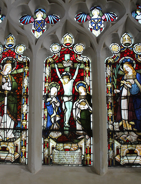 North Ailse Window, All Saints' Church, Nafferton, East Riding of Yorkshire