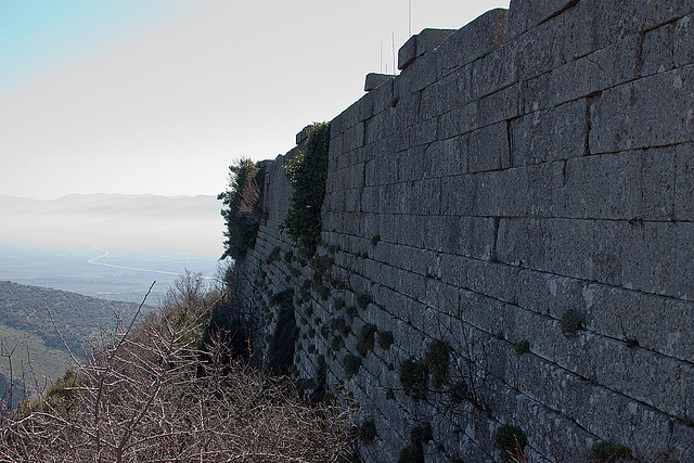 20120318 7953RAw [TR] Pergamon, Stadtmauer