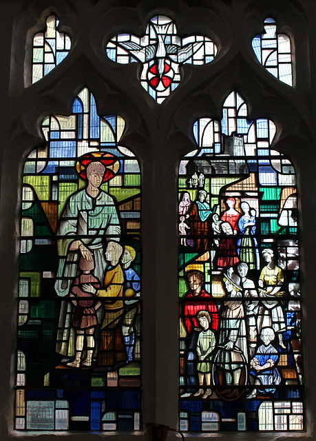 North Ailse Window, All Saints' Church, Nafferton, East Riding of Yorkshire