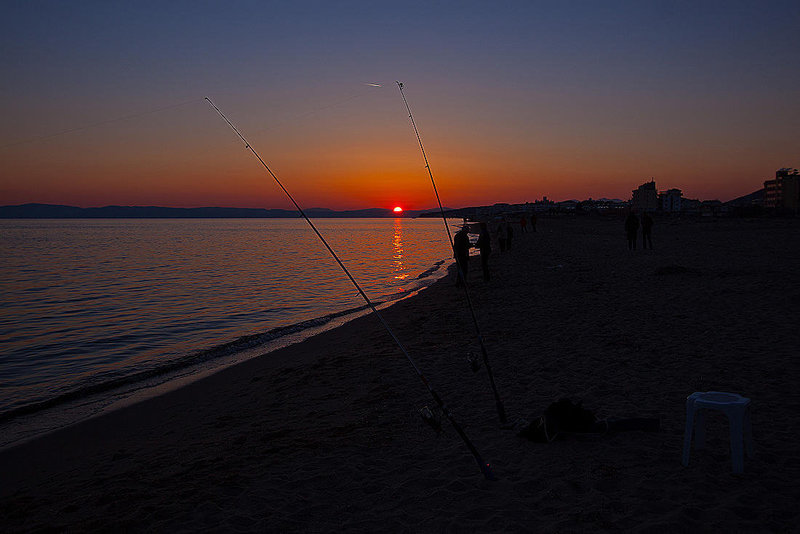 20120317 7921RWw [TR] Sarimsakli, Sonnenuntergang