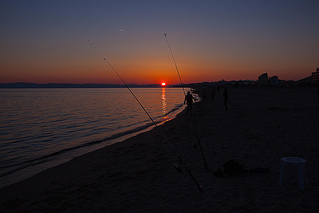 20120317 7920RWw [TR] Sarimsakli, Sonnenuntergang