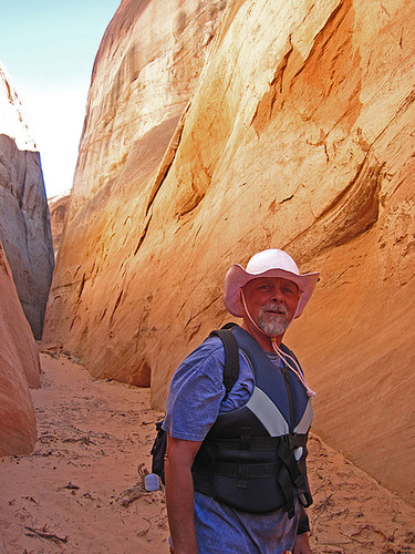 Slot Canyon Arrival (2437)