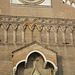 Détail de la façade du Duomo d'Udine.