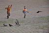 Piazza Il Campo - Tauben jagen