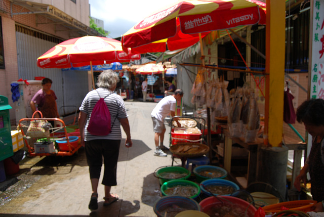 Le marché de Tai O