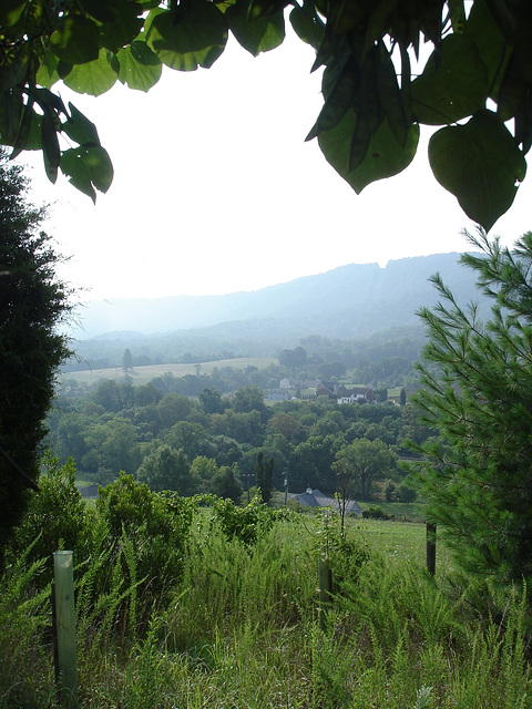 N & W railroad overlook.  16-07-2010