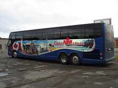 Great Canadian bus / Bus feuille d'érable - 16 août 2009.