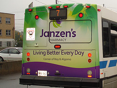 Janzen's bus / Autobus Janzen - 16 août 2009.