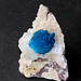 Cavansite sur gypse