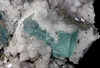 Fluorite vert d'eau 'turquoise clair' (4)
