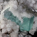 Fluorite vert d'eau 'turquoise clair' (4)