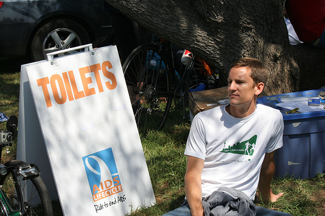 AIDS LifeCycle 2012 Closing Ceremony - Michael (5866)