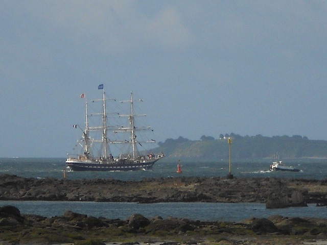 BELEM dans la brume du matin