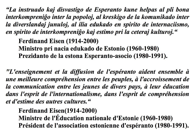 (EO/FR) — Ferdinand Eisen, Estonio/Estonie