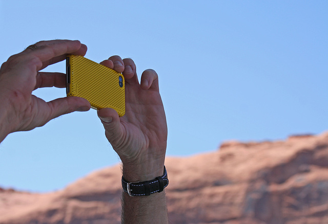 iPhone at Lake Powell (4725)