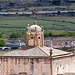 20120506 8991RAw [E] Historisches Gebäude, Weißstorch, Trujillo