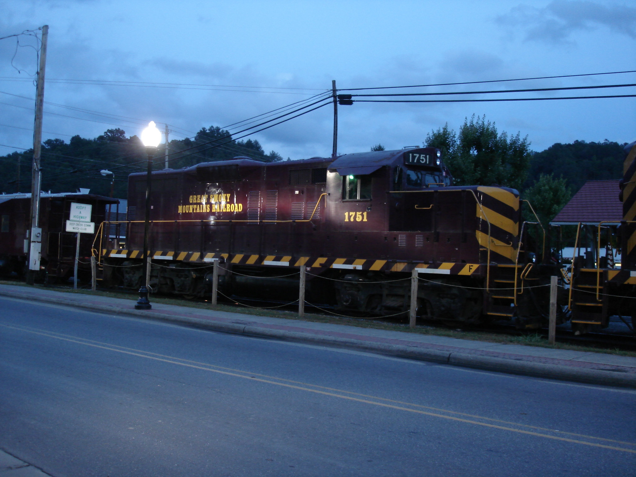 Great smoky mountains railroad / 12 juillet 2010 - Une autre version éclaircie.