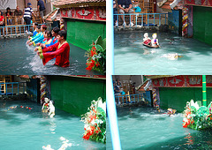 Spectacle de marionnettes sur l'eau