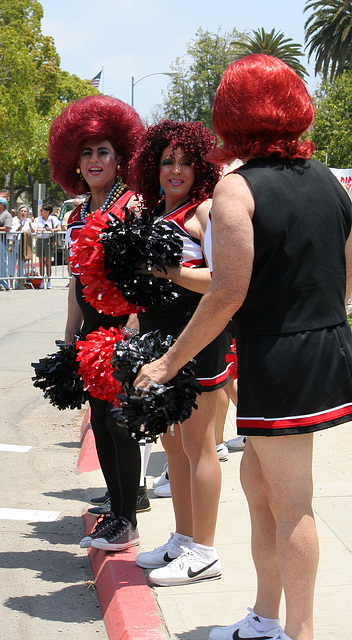 AIDS LifeCycle 2012 Closing Ceremony - Cheerleaders (5495)