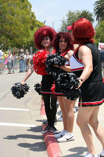 AIDS LifeCycle 2012 Closing Ceremony - Cheerleaders (5496)