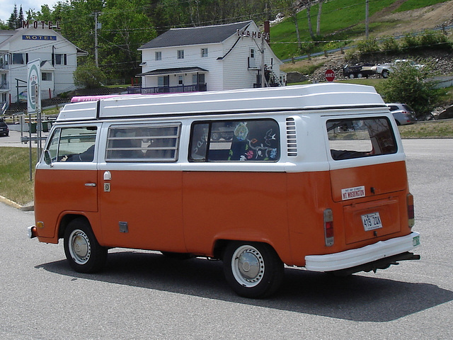 Mt Washington VW vehicule  / Recadrage.