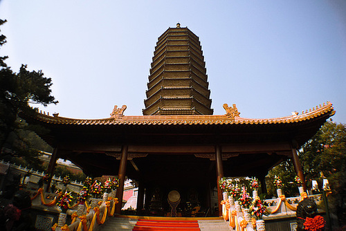 Crowds and Buddhist Fiest