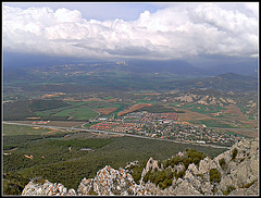 Vista desde el Montejurra (Navarra).