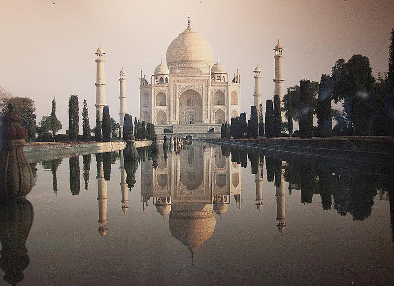 20120407 8397RWw [D~OB] Indien, Taj Mahal, auch Tadsch Mahal, Ausstellung: Magische Orte - Natur- und Kulturmonumente der Welt, Gasometer Oberhausen