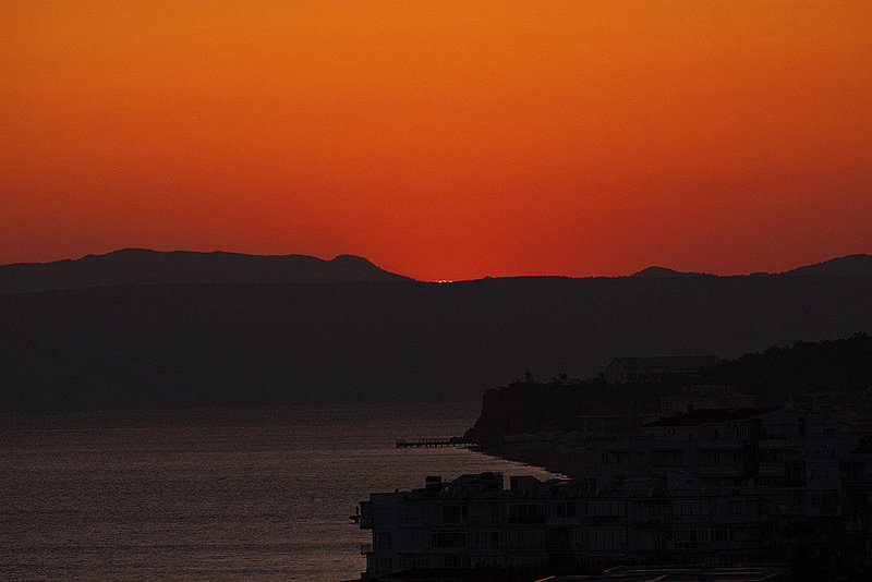 20120316 7870RAw [TR] Sarimsakli, Sonnenuntergang