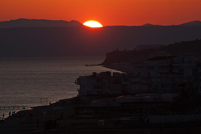 20120316 7867RAw [TR] Sarimsakli, Sonnenuntergang
