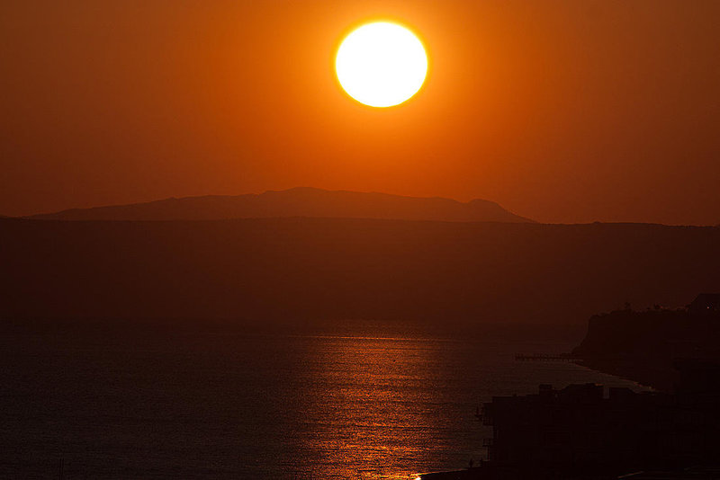 20120316 7866RAw [TR] Sarimsakli, Sonnenuntergang