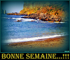 Bon debut de semaine.!