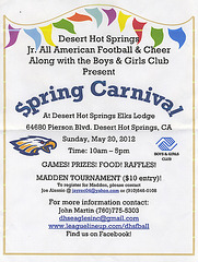 DHS Jr All American Football Spring Carnival