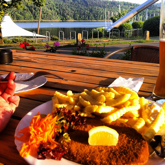 Schnitzel am Edersee