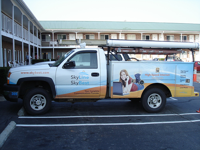 Skyline skybest truck / Camion internet - 15 juillet 2010.