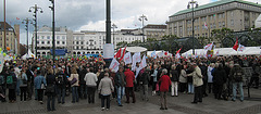 Hamburg Demo gegen rechts