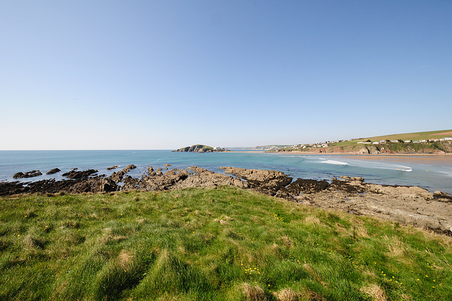 Am Meer (bei Burgh Island) - Devon - 120328