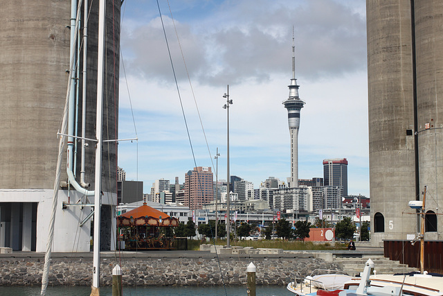 Sky Tower from the Harbour