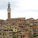 Blick auf Siena, Torre del Mangia