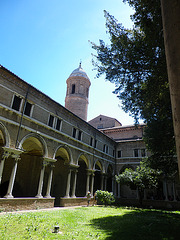 Cloître du musée des Antiquités de Ravenne