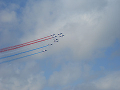 arrivée patrouille de france