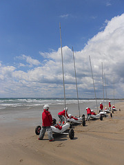 petits bolides de la plage,